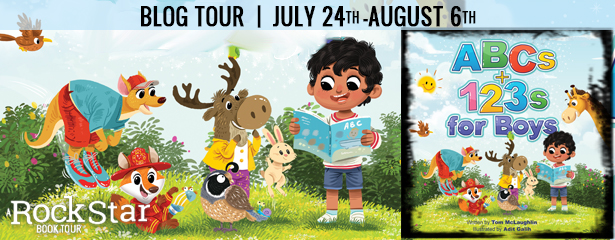 ABCs AND 123s FOR BOYS by Tom McLaughlin – Blog Tour